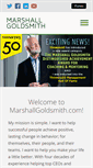 Mobile Screenshot of marshallgoldsmith.com